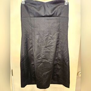 New York & company black Strapless sweetheart mini dress size 4 nwt